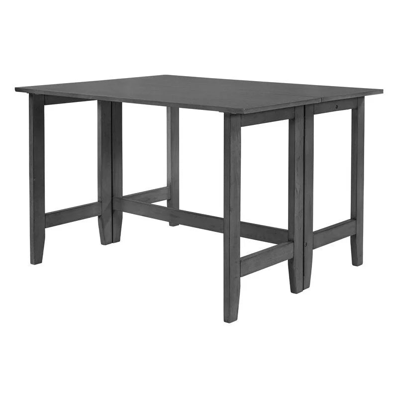 Mesa de comedor extensible con ala abatible para 4 personas